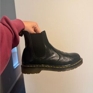 Dr. Martens Black Combat Boots